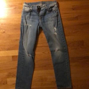 7 for all mankind Josefina skinny boyfriend jeans